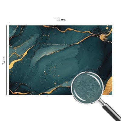 Papel de parede autocolante para sala Abstração em azul escuro