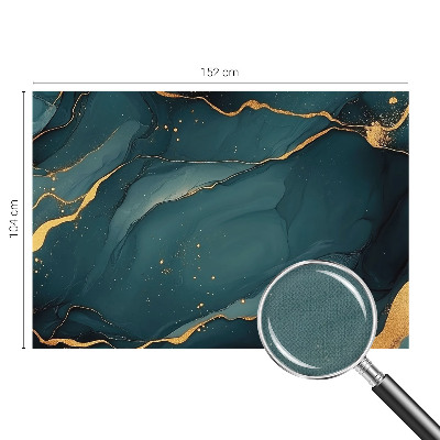 Papel de parede autocolante para sala Abstração em azul escuro