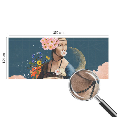 Autocolante de parede fotográfico Elegância floral