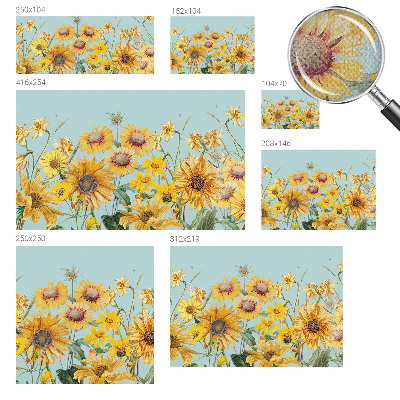 Papel de parede 3D Jardim de verão