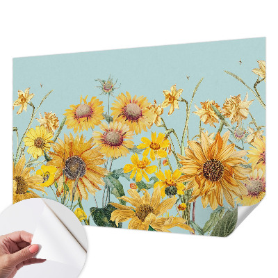 Papel de parede 3D Jardim de verão