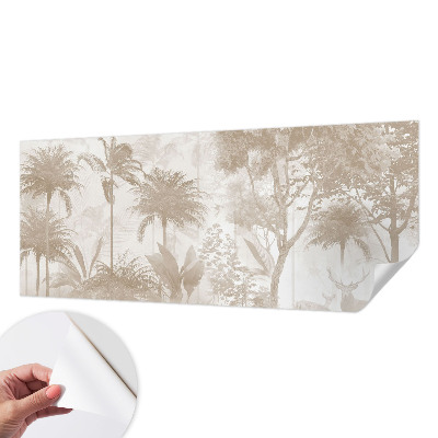 Papel de parede 3D Paisagem tropical