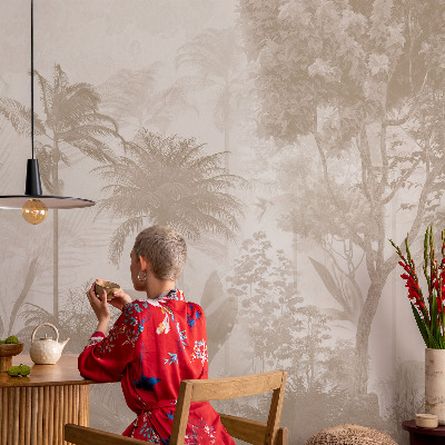 Papel de parede 3D Paisagem tropical