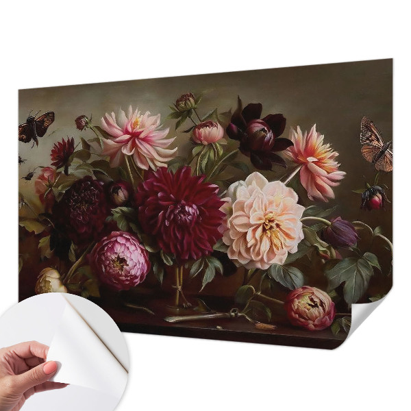 Papel de parede autocolante majestade floral