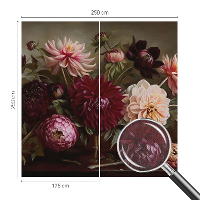 Papel de parede autocolante majestade floral