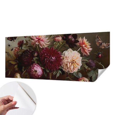 Papel de parede autocolante majestade floral