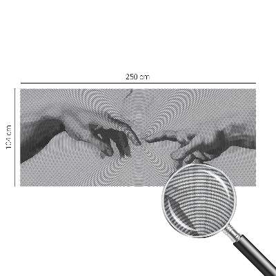 Papel de parede infantil Mãos hipnóticas