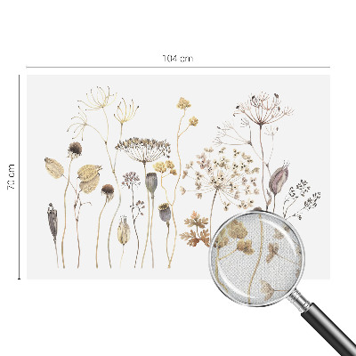 Papel de parede autocolante Flores silvestres