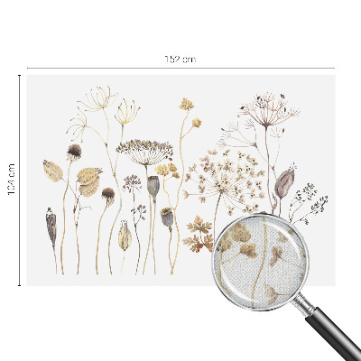 Papel de parede autocolante Flores silvestres