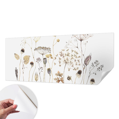 Papel de parede autocolante Flores silvestres