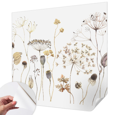 Papel de parede autocolante Flores silvestres