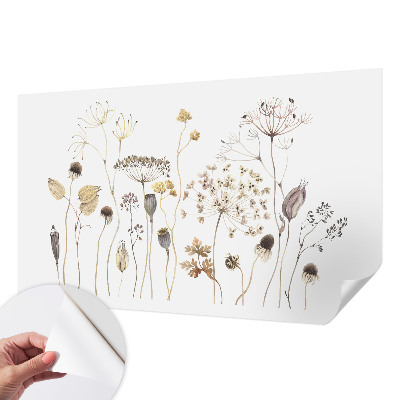 Papel de parede autocolante Flores silvestres