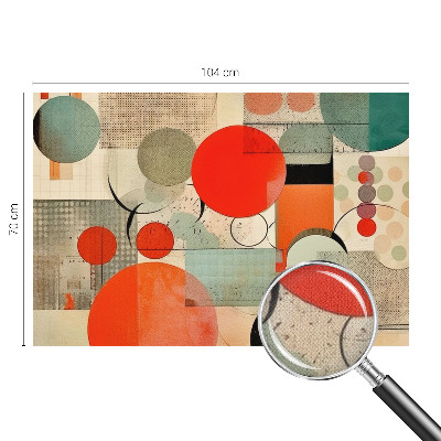Autocolante de parede fotográfico Abstração colorida