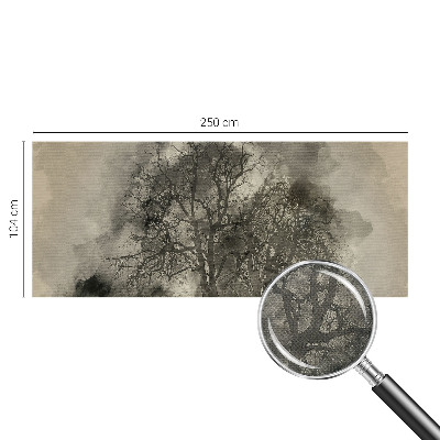 Papel de parede autocolante para quarto Árvores misteriosas