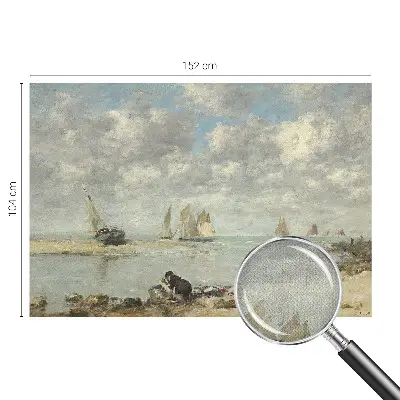 Papel de parede 3D com paisagens marinhas