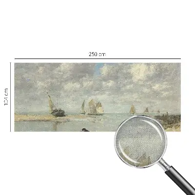 Papel de parede 3D com paisagens marinhas