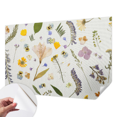 Papel de parede infantil Flores da primavera