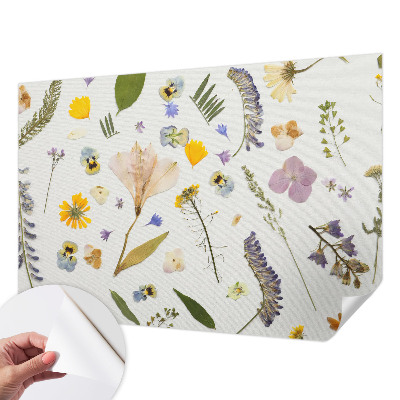 Papel de parede infantil Flores da primavera