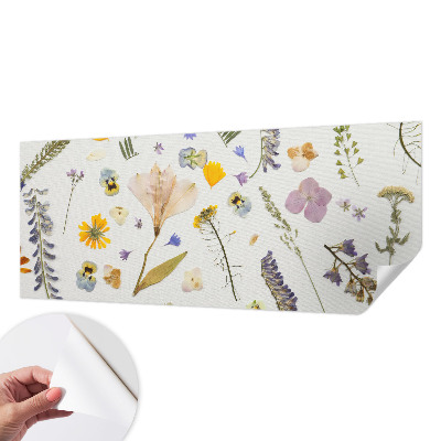 Papel de parede infantil Flores da primavera