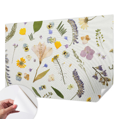 Papel de parede infantil Flores da primavera
