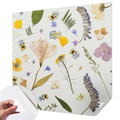 Papel de parede infantil Flores da primavera