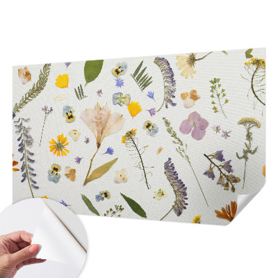 Papel de parede infantil Flores da primavera