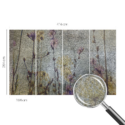 Papel de parede para criança Flores silvestres