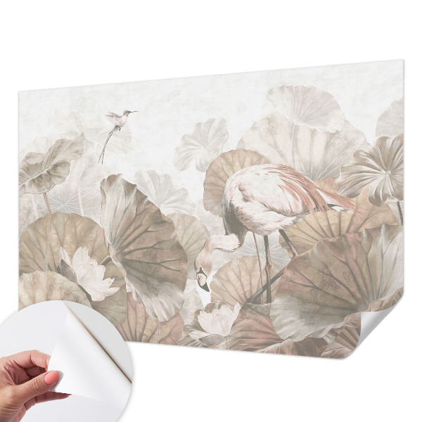 Papel de parede autocolante para sala Natureza elegante