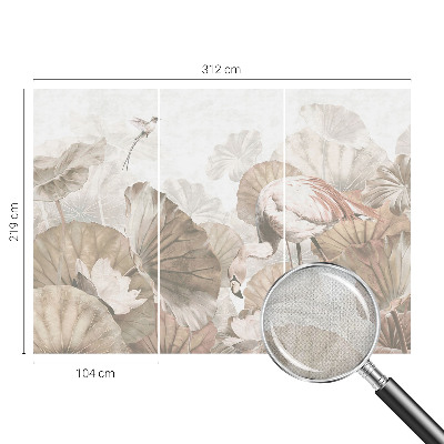 Papel de parede autocolante para sala Natureza elegante