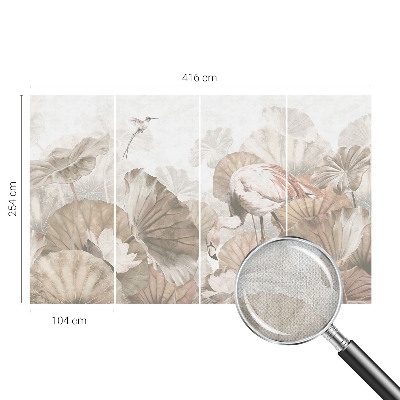 Papel de parede autocolante para sala Natureza elegante