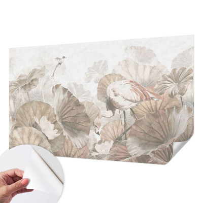 Papel de parede autocolante para sala Natureza elegante
