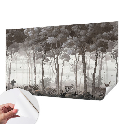 Papel de parede infantil Magia da floresta