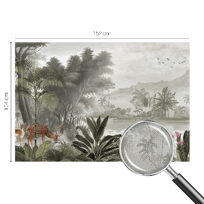 Papel de parede autocolante oásis tropical