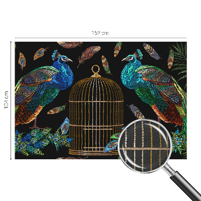 Papel de parede 3D Imagem de pavão