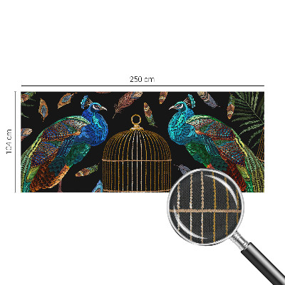 Papel de parede 3D Imagem de pavão