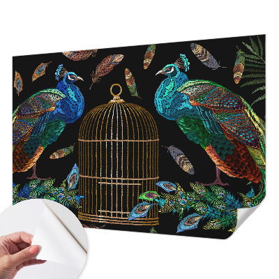 Papel de parede 3D Imagem de pavão