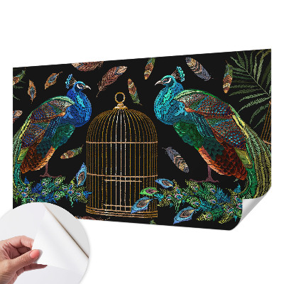 Papel de parede 3D Imagem de pavão