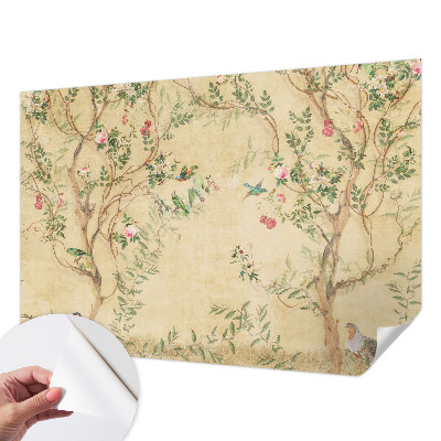 Papel de parede autocolante para quarto Detalhes florais