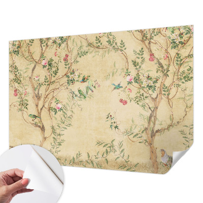 Papel de parede autocolante para quarto Detalhes florais