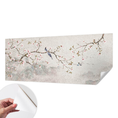 Papel de parede autocolante paisagem oriental