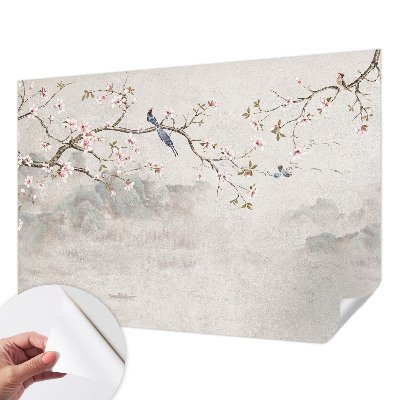 Papel de parede autocolante paisagem oriental