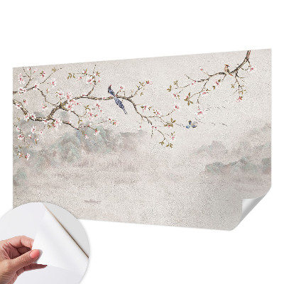 Papel de parede autocolante paisagem oriental