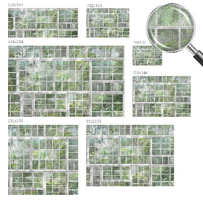 Papel de parede para criança Floresta verde