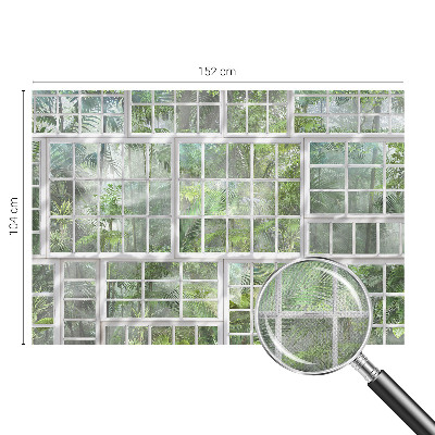 Papel de parede para criança Floresta verde