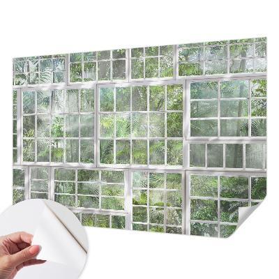 Papel de parede para criança Floresta verde