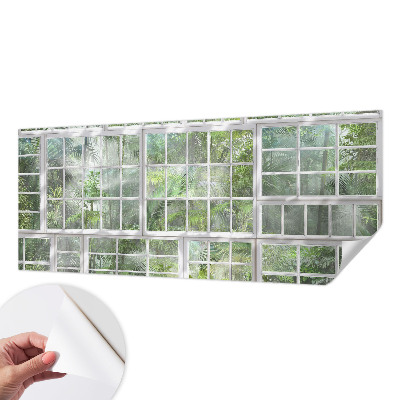 Papel de parede para criança Floresta verde