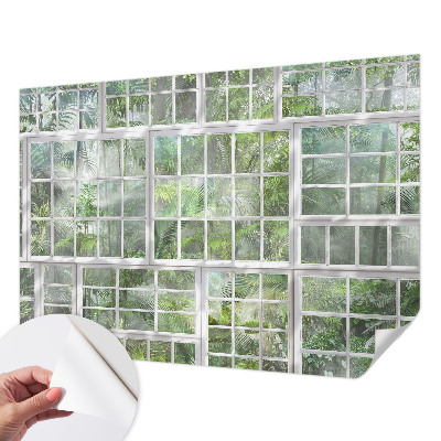 Papel de parede para criança Floresta verde