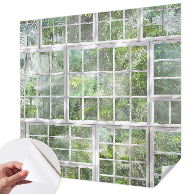 Papel de parede para criança Floresta verde