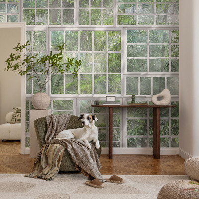 Papel de parede para criança Floresta verde