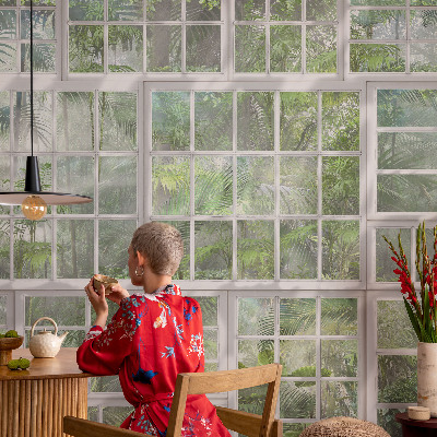 Papel de parede para criança Floresta verde